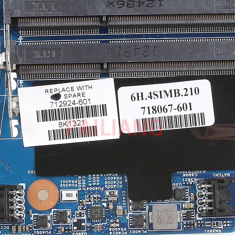 Материнская плата для ноутбука HP Probook 4540S 4441S материнская ПК 712924 501 601 full tesed