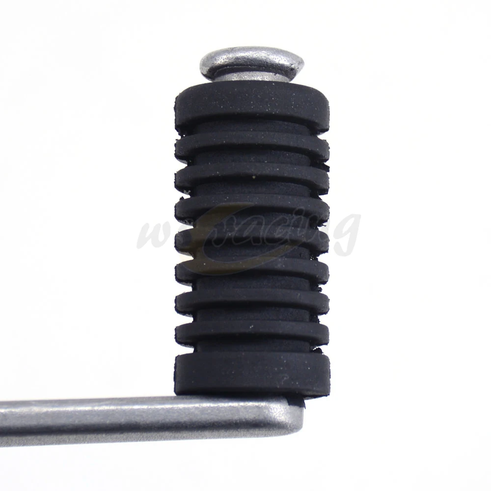 Мотоцикл Серебряный алюминиевый рычаг переключения передач для SUZUKI GSXR1000 2005 2006