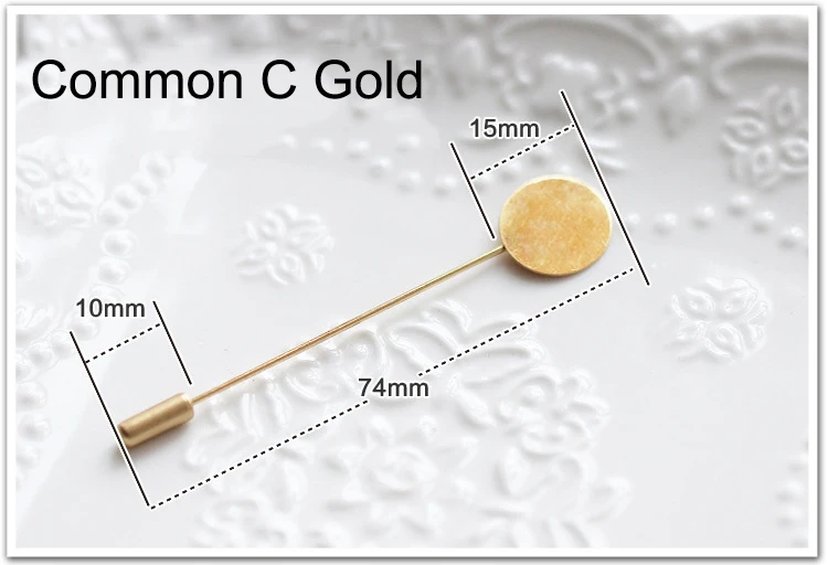 common C golden 2 шт Серебряный тон Лист груша безопасные булавки нержавеющая сталь брошь ювелирные изделия безопасные булавки брошь ремесло для DIY Швейные Инструменты Аксессуары - Цвет: common C golden