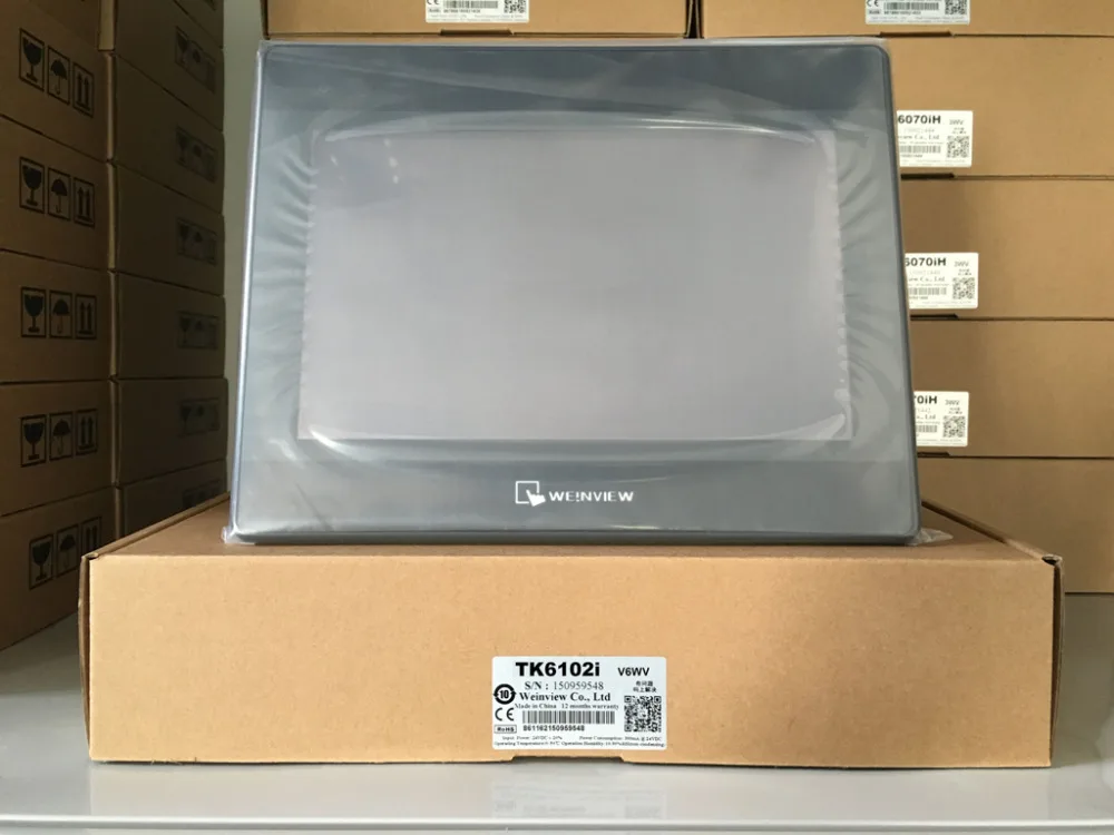 Оригинальный Weinview Weintek Сенсорная панель HMI TK6102iV6 Новый в коробке 10-дюймовый TFT 800 X480