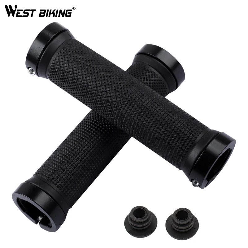 WEST BIKING ручки для руля велосипеда Аксессуары Нескользящие велосипедные горного BMX