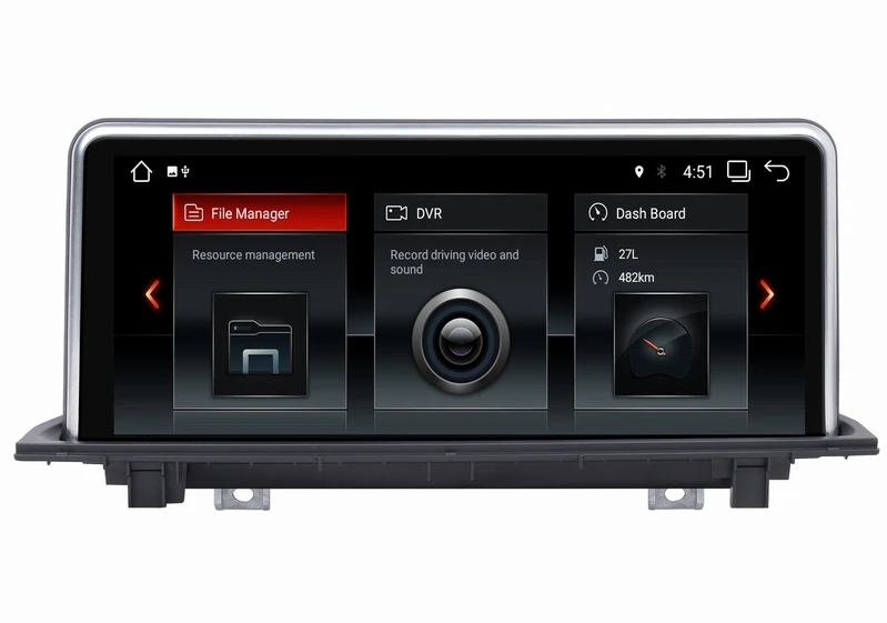 PX6 Android 8 1 Автомобильный DVD плеер для bmw X1 F48 (2016 2017) оригинальный НБТ Системы 2017