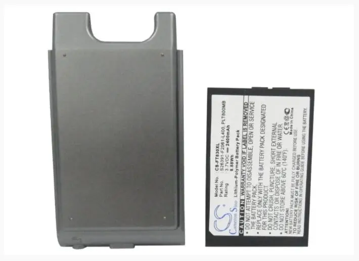 

Cameron Sino 2400mah battery for FUJITSU Loox T800 Loox T810 Loox T830 1060097145 761UPA2371W PLT800MB S26391-F2061-L400