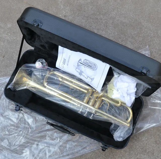 

Factory Customized Trademark trumpet Trumpet with 7C Mouthpiece & Case - Brass