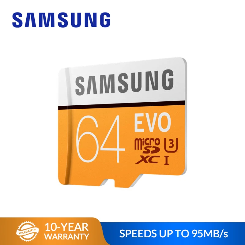 Карта памяти SAMSUNG Micro SD карта EVO 128 Гб 64 Гб 32 Гб microSDHC C10 TF карта microSDXC UHS-I флэш-карта для смартфонов и планшетов
