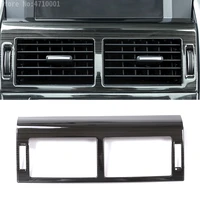 stainless steel black brushed center air conditioning vent frame trim for land rover discovery sport 2015 2017