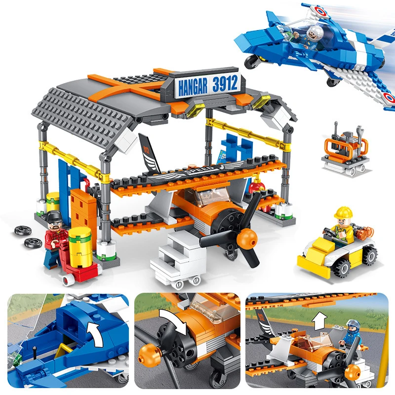 644 шт детские строительные блоки игрушка Совместимость с legoingly город трюк шоу