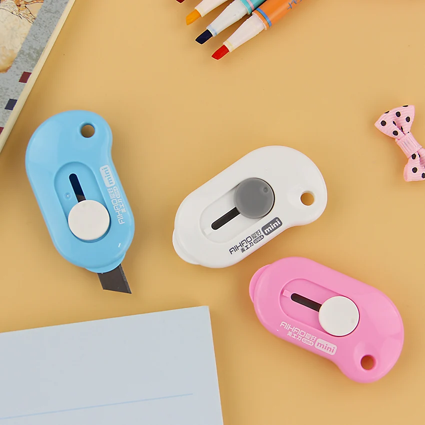 Мини маленький нож для офиса канцелярские ножи резки бумаги Резак высокое