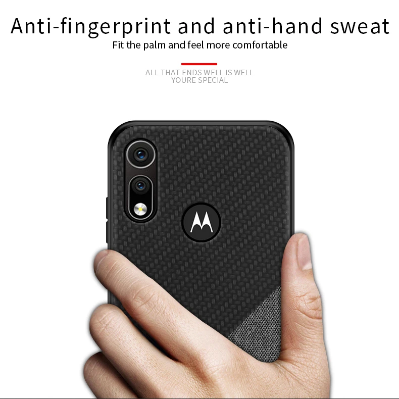 Чехол для Motorola One / Zoom Vision Action Power чехол Moto P50 P30 Note P40 Play PC + Силиконовая