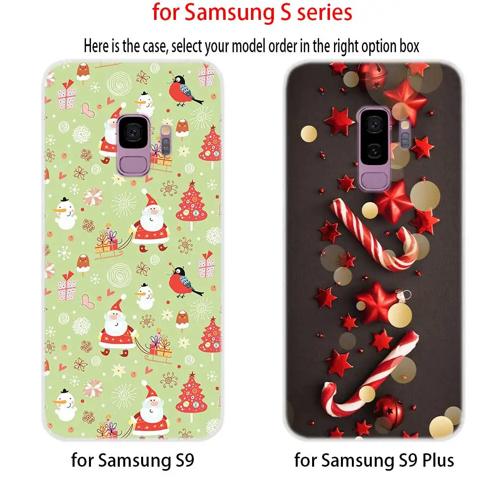 Алмазная живопись рождественские карты Мягкий силиконовый чехол для Samsung Galaxy S7edge