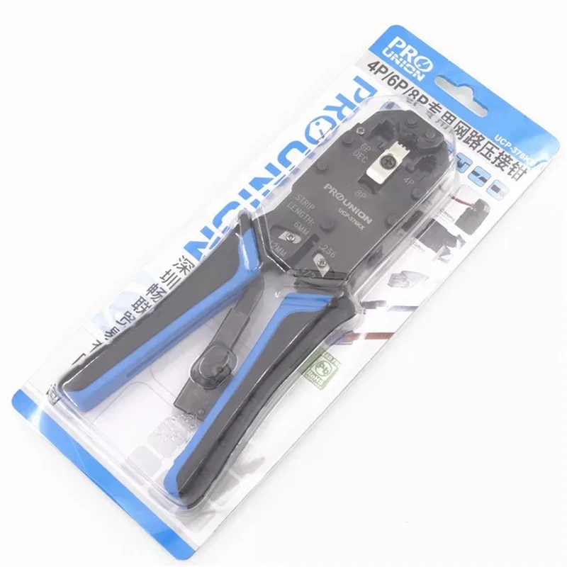 UCP-376TX 3 IN 1 Pro'skit multi-functional Modular Crimper for Network cable 4P/6P/8P Crimping Hand tools Free Shipping ELINK