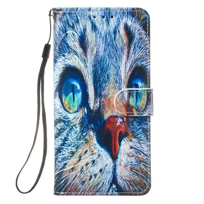 as photo 17 Чехол-книжка с бумажником для samsung Galaxy A70, чехол-книжка, кожаный чехол на магните для samsung A70 A50, чехол A 50 A 70, Coque Cat - Цвет: as photo 17