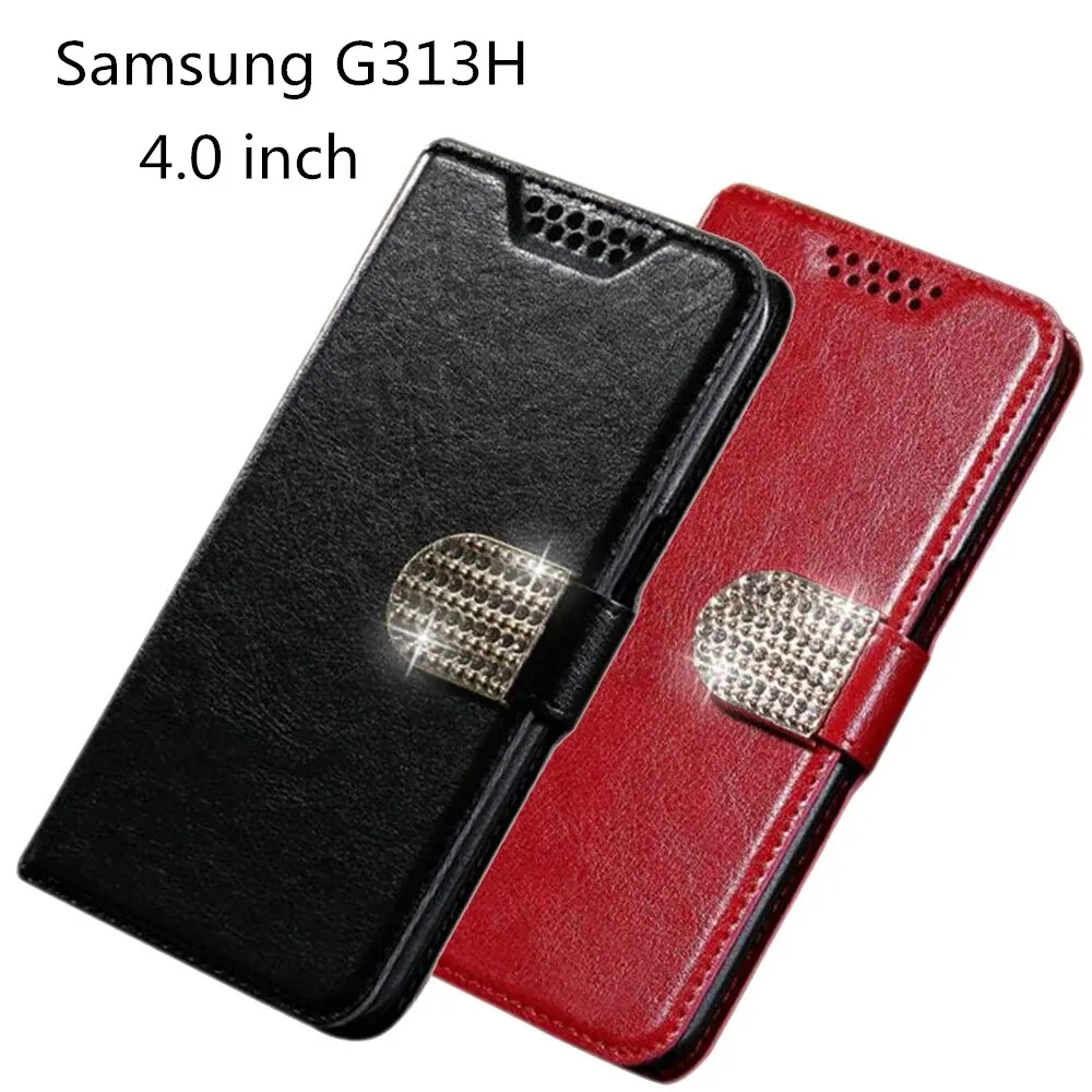 Флип-кейс из искусственной кожи для Samsung Galaxy Ace 4 Lite G313 G313H SM-G313H Neo G318H SM-G318H чехол