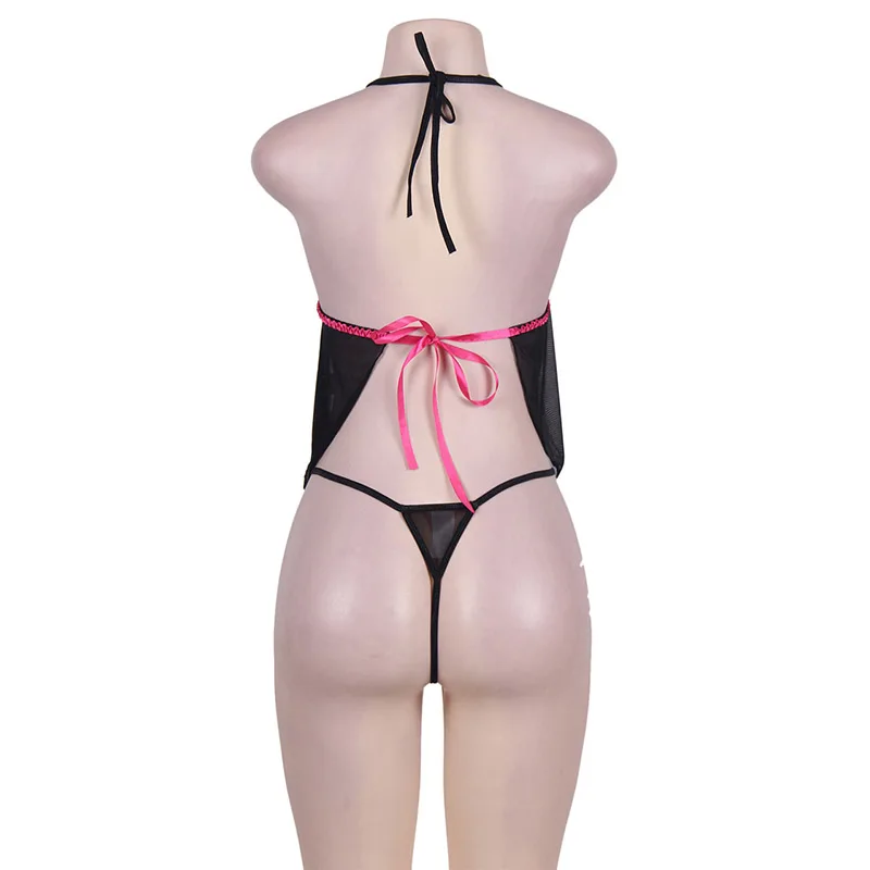 

Hot Babydoll Teddy Women Underwear Female Erotic Lingerie Sexy Lace Transparent Sleepwear Sexy Nightwear Costumes