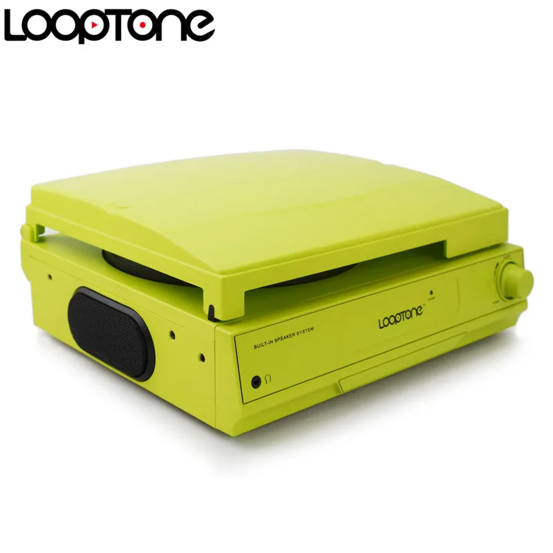 Проигрыватель LoopTone 33/45/78 об/мин Виниловый проигрыватель с Bluetooth поворотным столом
