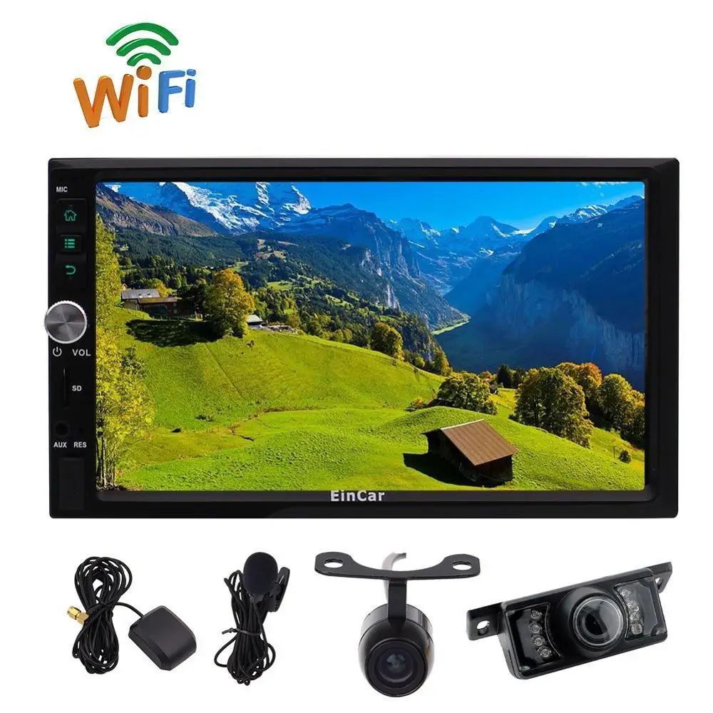 Eincar чистый Android 6 0 Автомобильный стерео NO DVD 7 дюймов головное устройство 2Din 1080 P