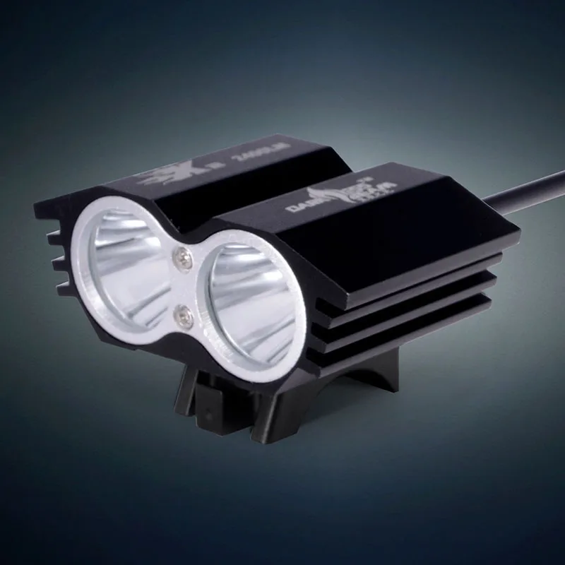 2400 lumens Luz Bicicleta 2 x CREE XML-L2 4 Modes Waterproof LED Light Bike Flashlight | Спорт и развлечения