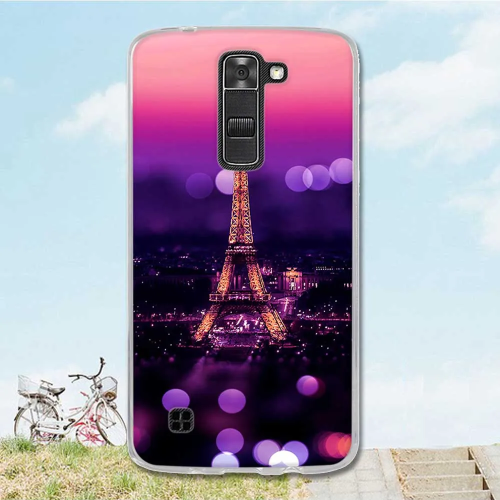 Мягкий силиконовый чехол для LG K7/дань 5 LS675/X210 X210DS чехол-накладка из мягкого
