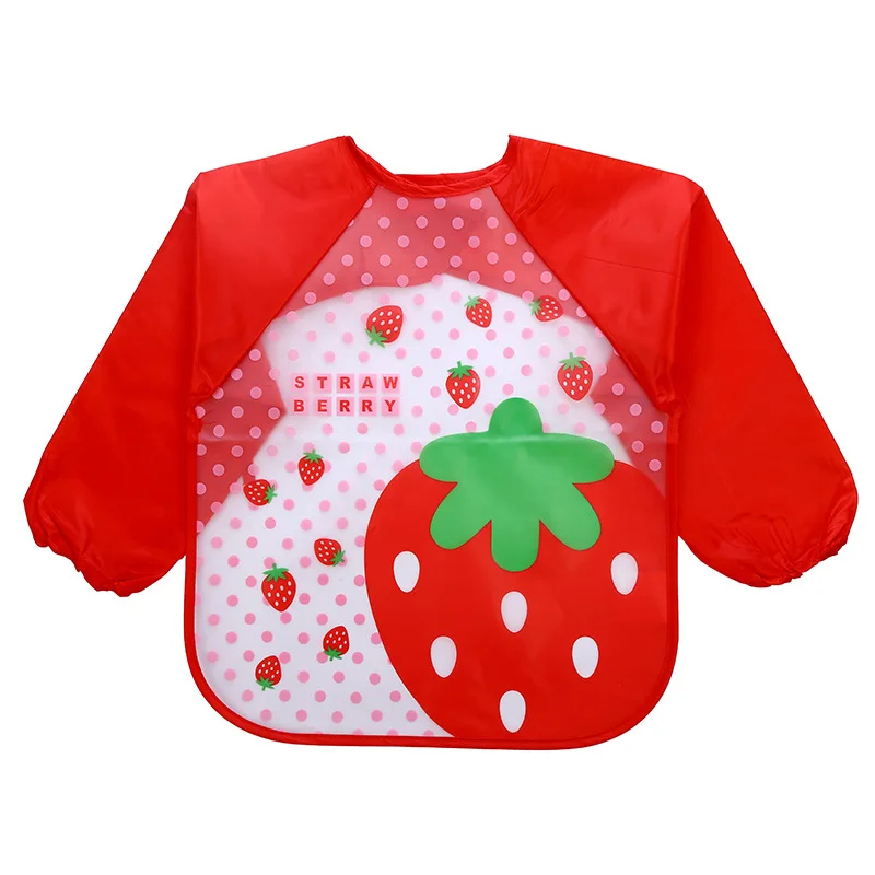 Newbron Cartoon Printed Baby Bibs EVA Waterproof Unisex Burp Cloths Feeding Saliva Towel Newborn Apron Bandana | Детская одежда и