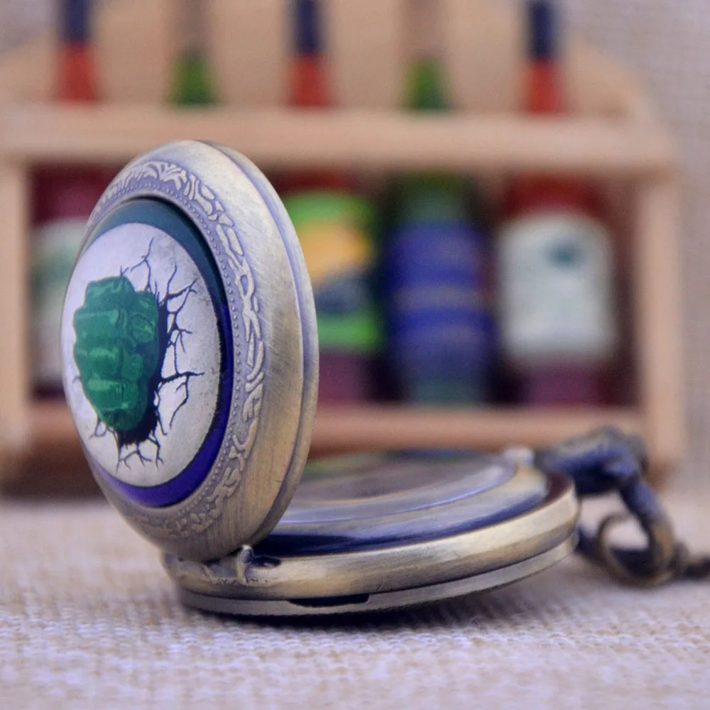 Новые поступления фильма Халк Зеленый кулак стеклянный купол дизайн кварцевые