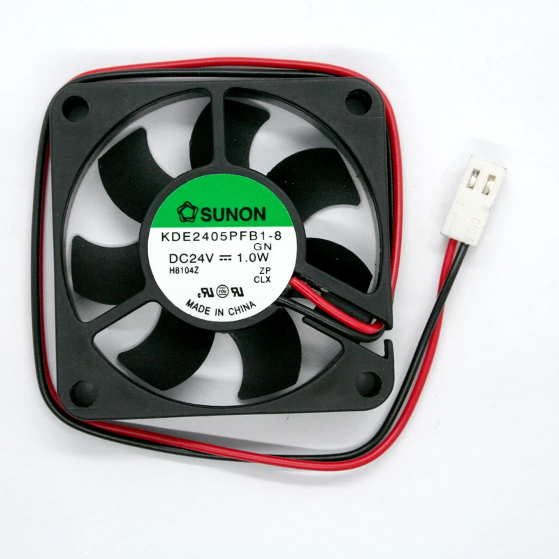 10 шт./лот SUNON KDE2405PFB1 8 5 см 5010 50*50*10 мм DC 24V 1 0 Вт 2 линии вентилятор охлаждения для