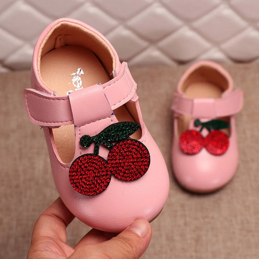 MUQGEW Baby Girls Shoes Toddler Infant Kids Elegant Flower Single Princess Casual Shoes Children Leather Shoes For Girls 3Y-8Y