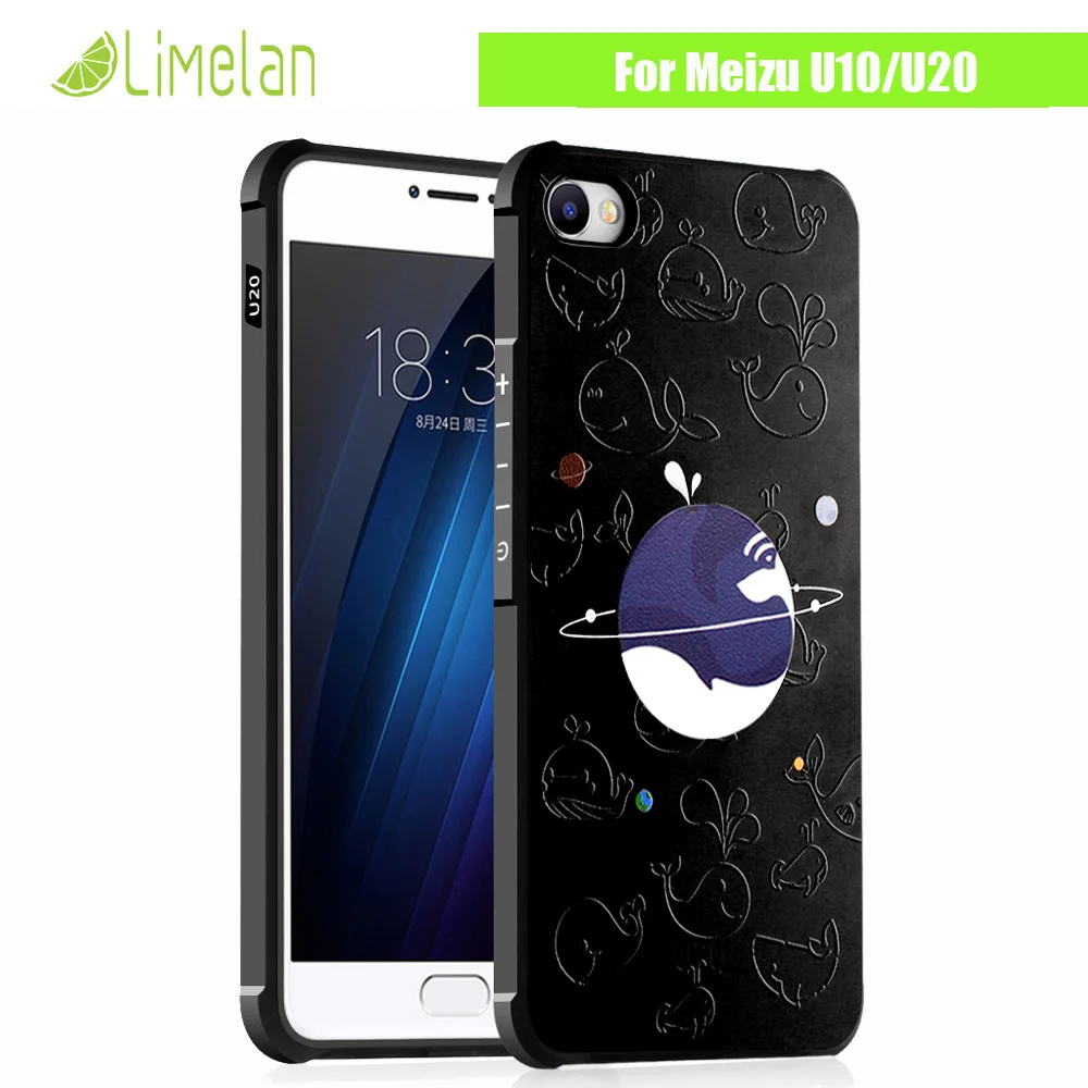 Limelan для Meizu U20 U10 чехол телефона модный любовь аккумулятор кот ультра тонкий