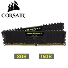 CORSAIR Vengeance LPX RAM DDR4 8GB PC4  3000Mhz 3200Mhz Module 2666 3600 PC computer Desktop RAM memory 16GB 8GB DIMM