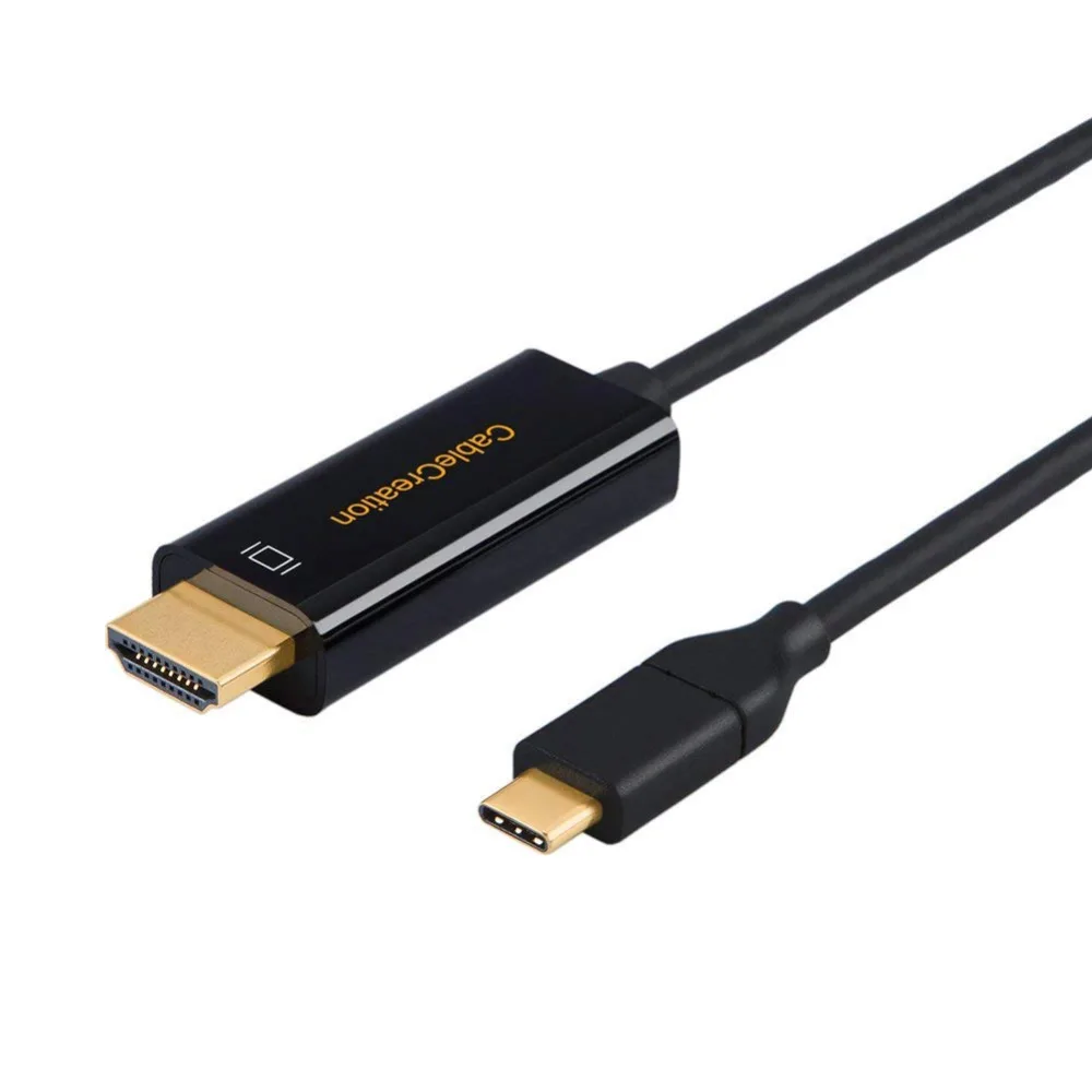 Кабель USB C HDMI 4K @ 60 Гц кабель (совместимый с Thunderbolt 3) совместимый MacBook Pro/iMac 2017 и т.
