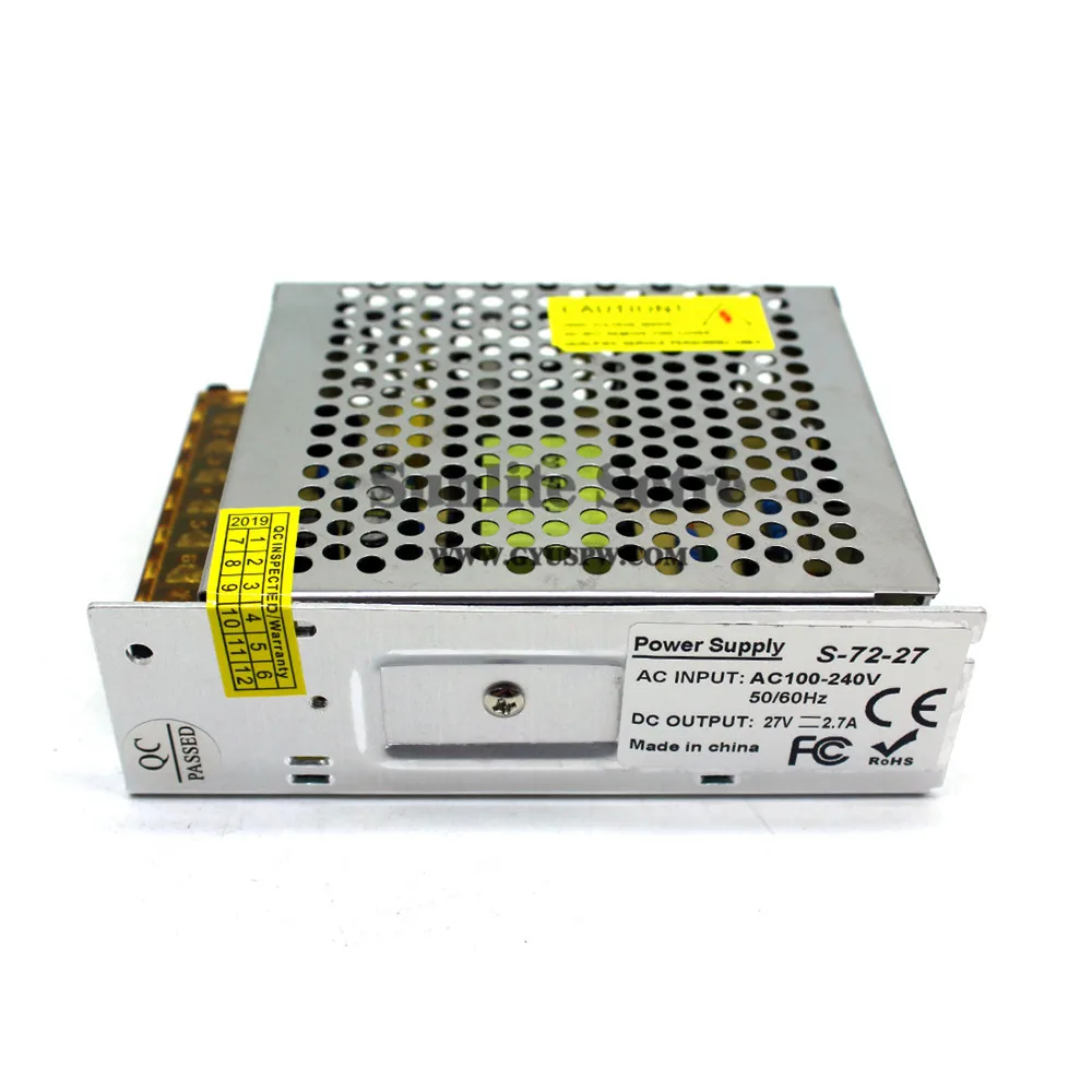 Переменный переключатель питания DC27V 100 Вт трансформатор драйвера AC100-240V ac-dc 27 в источник питания для оборудования связи двигателя