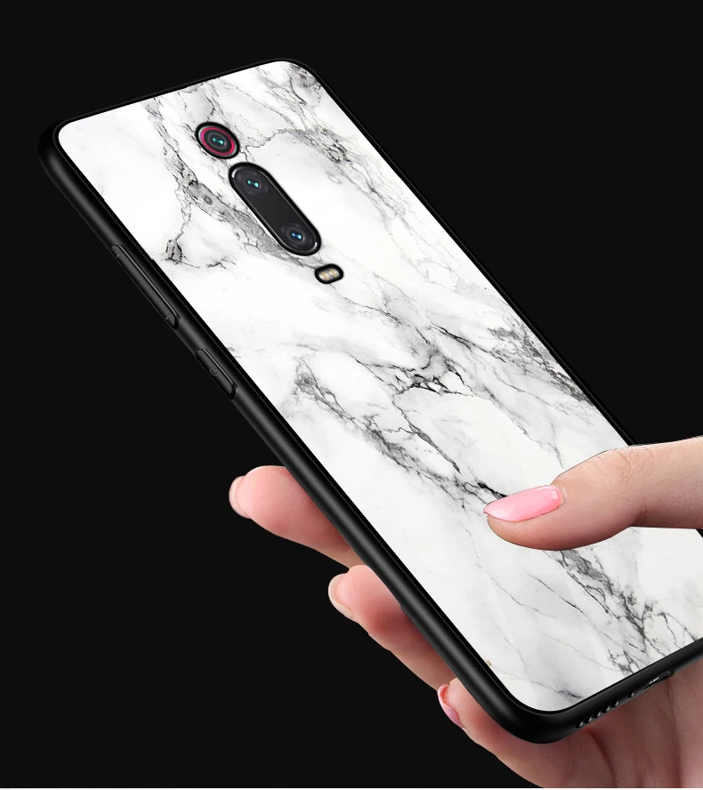 Для Xiaomi mi 9 T чехол mi 9 T Pro PC Пластиковый стеклянный чехол для телефона черный ТПУ бампер чехол для Xiaomi mi 9 T Pro mi 9 T mi 9 T Pro 6,39 чехол