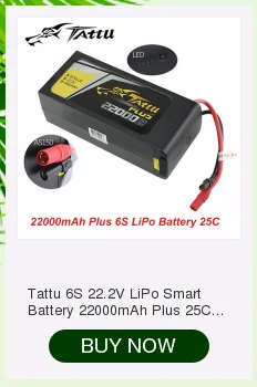 Tantu 6 S 22,2 V LiPo Smart battery 22000 mAh Plus 25C с AS150+ XT150 штепсельной вилкой для беспилотника UAV, интегрированного со смарт bms