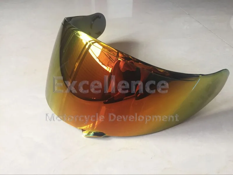 Golden red Шлем козырек для Shoei GT-Air Neotec CNS-1 CNS1 TC-5 - Цвет: Golden red