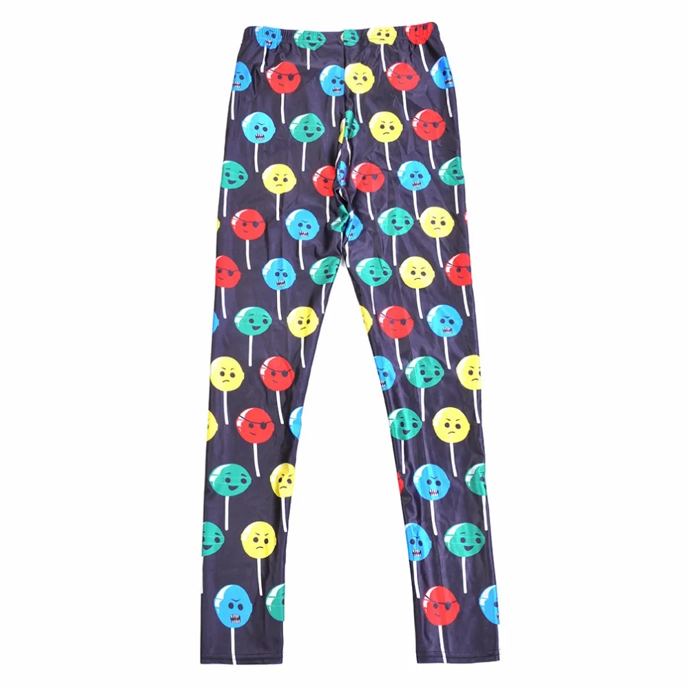 Леггинсы летние новые модные женские леггинсы для фитнеса черные цветные брюки с