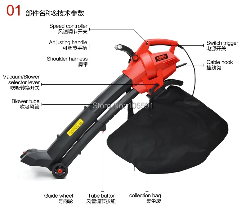Новая модель электрического воздуходувка для листьев ручной насос камня сада и