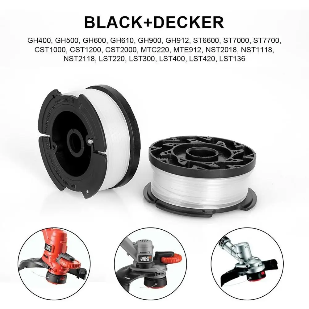 Сменная катушка для триммера совместимая с моделями Black And Decker запасные катышки