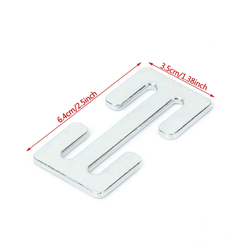 

1Pc Metal Automotive Car Safety Seat Belt Adjuster Portable Locking Clip