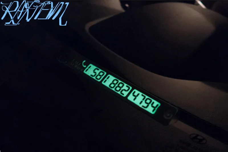Временная парковочная карта светящаяся телефонная карточка для Chery Fulwin QQ Tiggo 3 5 T11 A1 A3 A5 Amulet M11 Eastar Elara