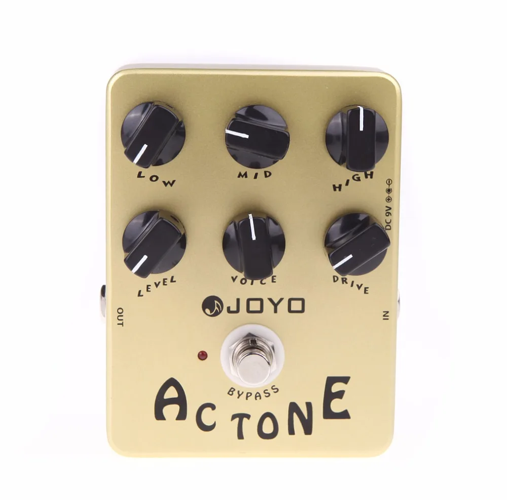 JOYO JF 13 педаль эффектов для гитары AC Tone Vox Amp Simulator электрогитары настоящий обход