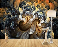 beibehang dream fashion three dimensional papel de parede 3d wallpaper european modern minimalist dazzling abstract background