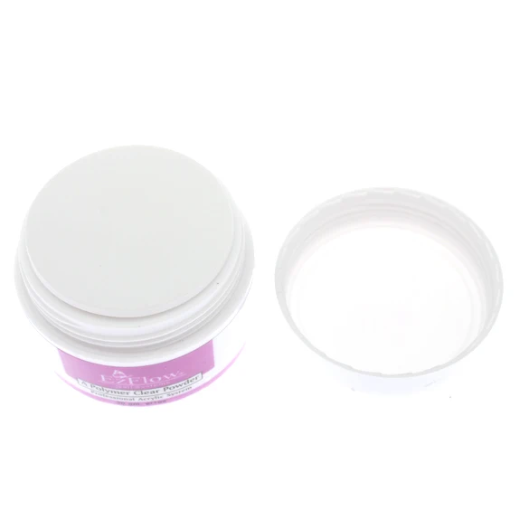 Розовый флакон акриловая пудра и жидкий кристалл полимер для ногтей дизайн 43|crystal