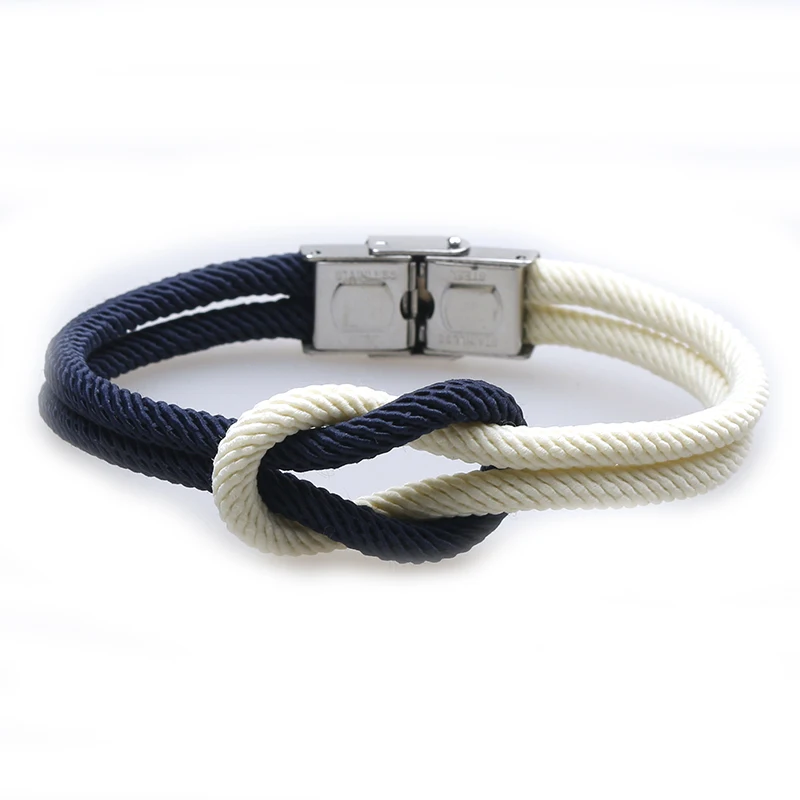 Новые очаровательные браслеты для женщин Pulseira Homme плетеные веревочные женские