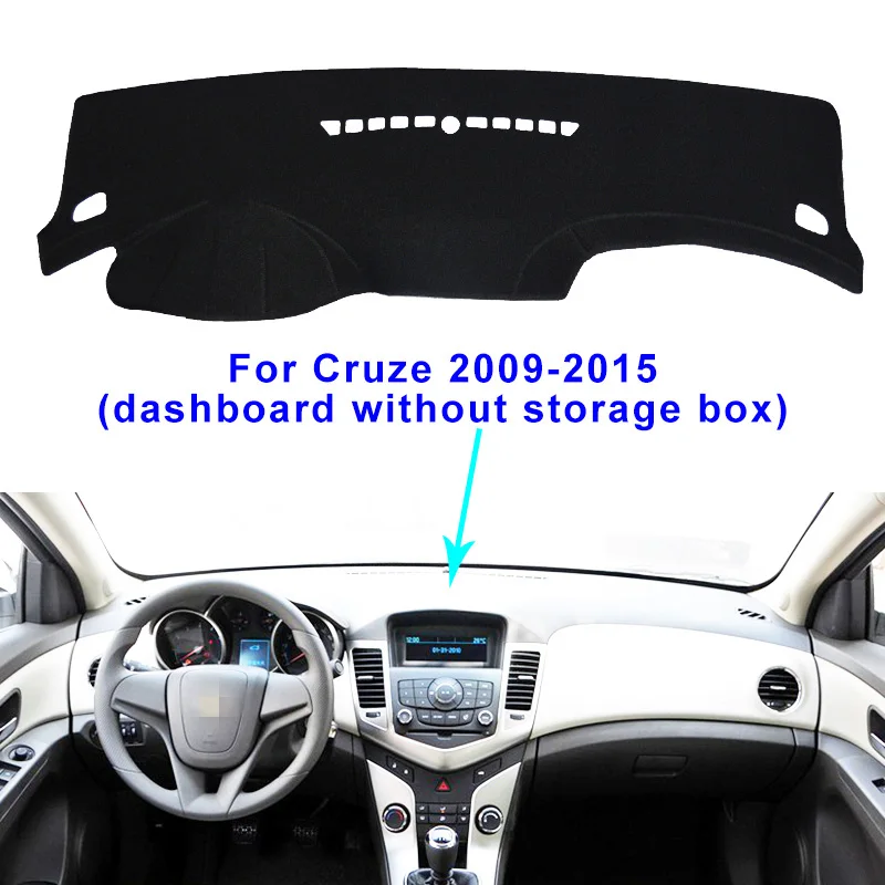 Подходит для Chevrolet CRUZE 2009 2010 2011 2012 2013 приборной панели крышки Dashmat Коврик Анти-УФ козырек от солнца инструмент ковры