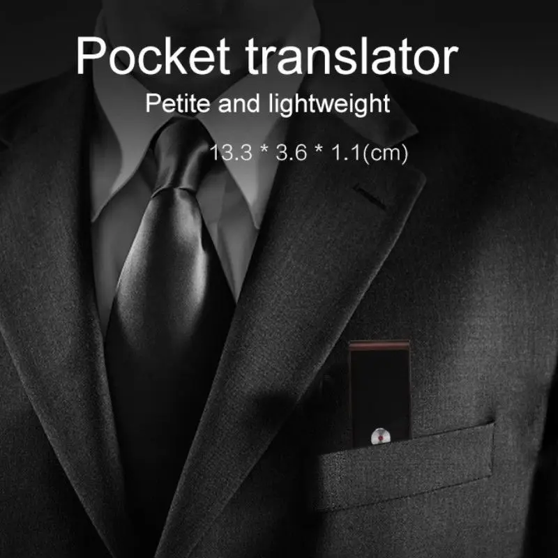 Умный многоязычный переводчик, Bluetooth переводчик, переводчик в режиме реального времени, переводчик для деловых встреч, голосовые переводчики