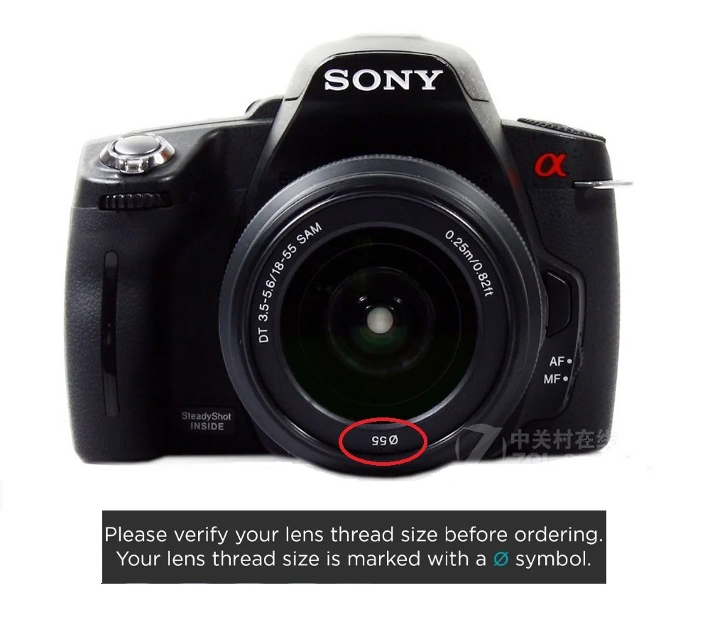 Lightdow 55 мм 2.0x связаны телеобъектив для sony Альфа A77 A280 A290 A380 A390 A580 A590 A200 A230 фирменнй переходник для объектива Canon 18-55 мм Камера объектив