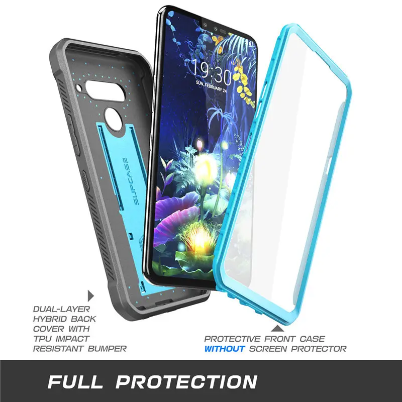 supcase for lg v50lg v50 thinq 5g case 2019 ub pro heavy duty full body rugged holster cover with built in screen protector free global shipping