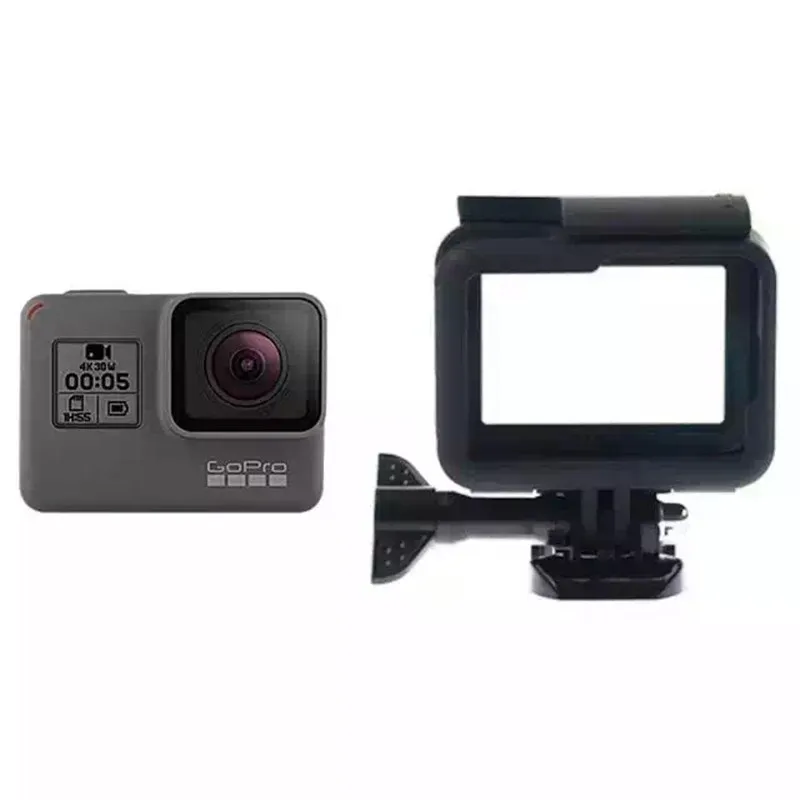 Рамка для GoPro Hero 5 6 аксессуары БЫСТРОРАЗЪЕМНАЯ Пряжка крепление защитный чехол Go