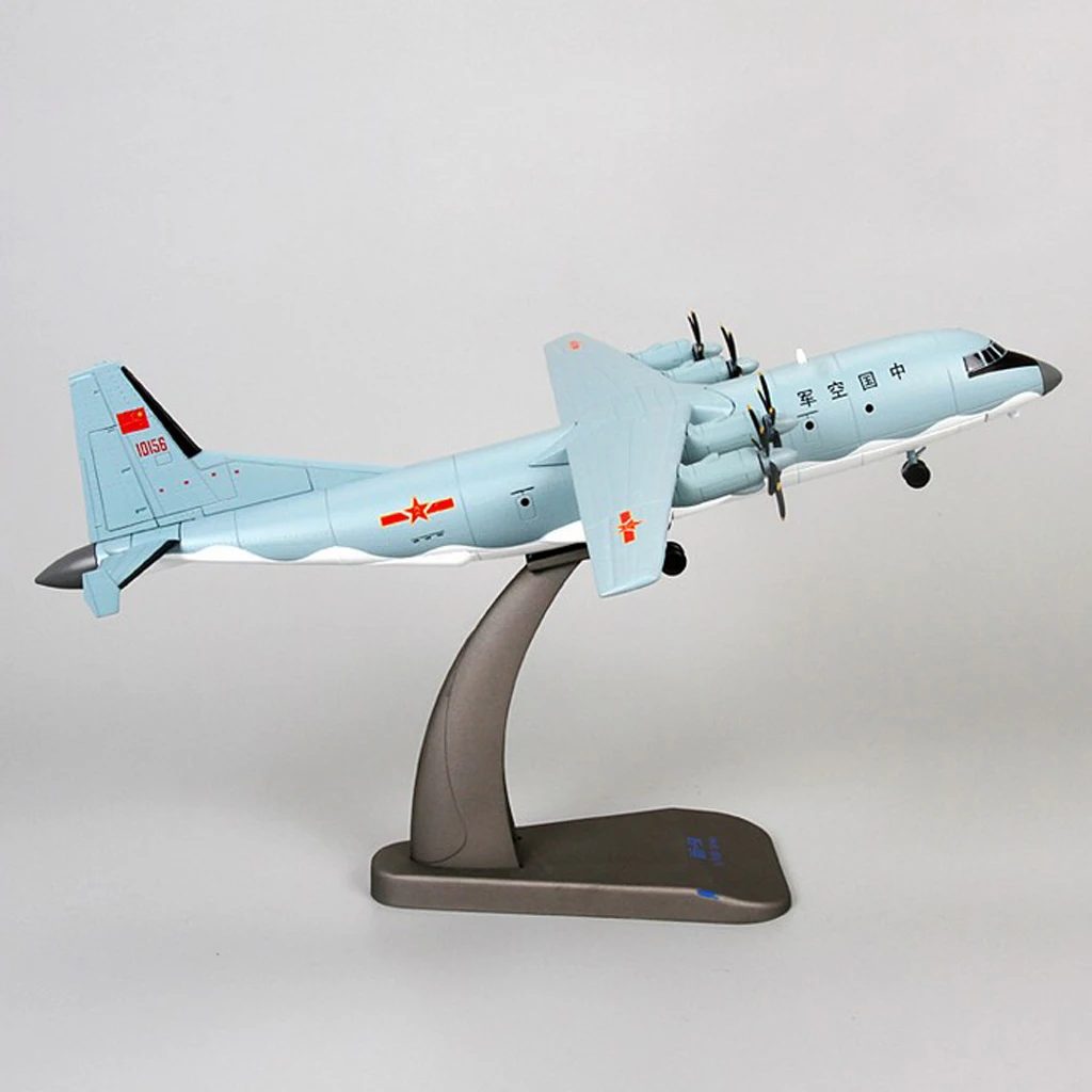 1:100 весов самолет Shaanxi модели литья под давлением 350x190x350mm | Игрушки и хобби