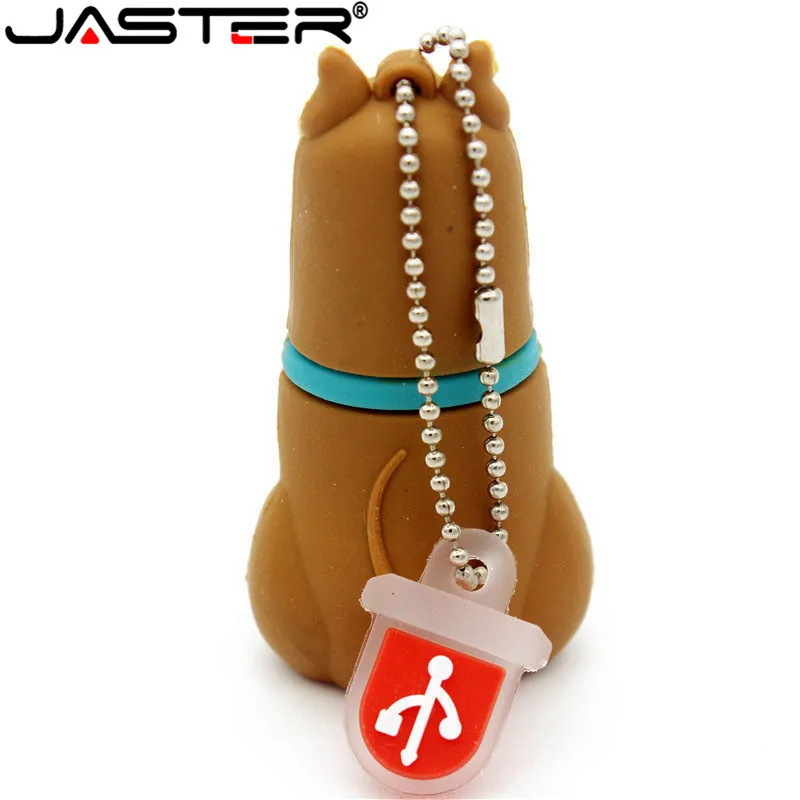 JASTER Новое поступление мини USB флеш-накопитель с мультяшной собакой 4 ГБ 8 ГБ 16 ГБ 32 ГБ 64 Гб карта памяти подарок реальная емкость