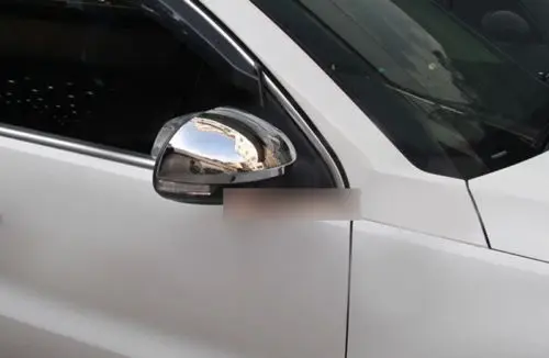 АБС-пластик хром Зеркало заднего вида накладка 2 шт. для VW Volkswagen Tiguan 2009 2010 2011 2012 2013